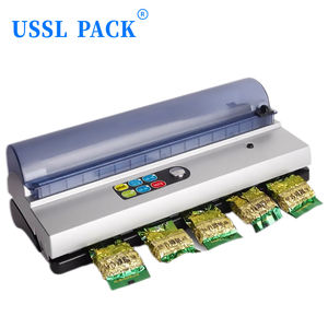 <span class=keywords><strong>Machine</strong></span> de mise <span class=keywords><strong>sous</strong></span> <span class=keywords><strong>vide</strong></span> et de scellage de sacs en plastique DZ-320, portable, compacte, pour aliments, viande, céréales, pain, usage domestique et commercial - Product Image 4