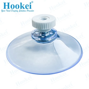 50mm lớn rõ ràng PVC trong suốt hút cup với ốc vít - Product Image 3