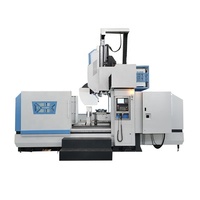 Centre d'usinage CNC à double colonne GMC3022 robuste pour le traitement des métaux, machine de fraisage