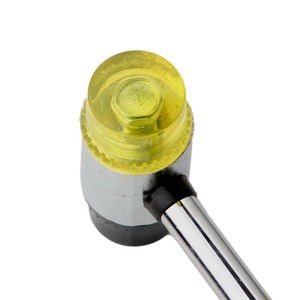 Round Head Installation Hammer Rubber Nylon Mallet For Floor Tiling And Fixing With Interchangeable Heads - Product Image 3