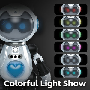 Robot interactif intelligent Flytec F11 AI avec fonction de dialogue, chat vocal, Bluetooth, spectacle de lumière, jouet - Product Image 6