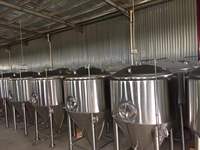 2000L Cuve de Fermentation En Acier Inoxydable 304 Bière Unitank
