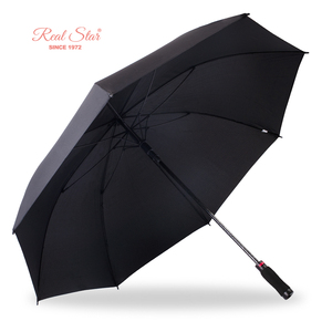 <span class=keywords><strong>RST</strong></span> Paraguas de <span class=keywords><strong>golf</strong></span> negro a prueba de tormentas de 30 pulgadas de tamaño grande de alta calidad con impresión de logotipo - Product Image 5