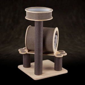 YOUME ODM-Tour d'<span class=keywords><strong>arbre</strong></span> <span class=keywords><strong>à</strong></span> <span class=keywords><strong>chat</strong></span> en sisal foncé et manchon géant, maison pour <span class=keywords><strong>chat</strong></span> d'intérieur pour votre gamme de marque privée - Product Image 2