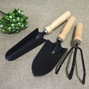 Dụng Cụ Cầm Tay Làm Vườn Mini 3 Món Thiết Kế Mới Dụng Cụ Làm Vườn Trong Chậu Ngoài Trời Cho Trẻ Em Có Tay Cầm Bằng Gỗ Bộ Dụng Cụ Làm Vườn - Product Image 2