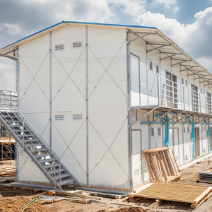 TOPPRE Temporal Fácil de instalar Casa prefabricada K Apartamento modular desmontable móvil Casa prefabricada de acero tipo K lista para usar - Product Image 1