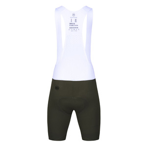 Pantaloncini da Ciclismo Monton Personalizzati Senza Cuciture, Modello Intero con Bretelle, Tinta Unita per Uomo - Product Image 3