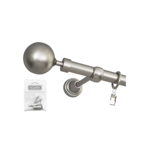 Riel de Techo Doble de PVC Bojanek, Confiable, con Rodillos de Deslizamiento Fácil, Riel Duradero, Piezas de Montaje Completas, para Uso Doméstico - Product Image 1