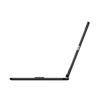 Transparent Lumineux 360° °   Étui de clavier rotatif avec pavé numérique rétroéclairé RGB anti-ghosting pour iPad Air 11 2024