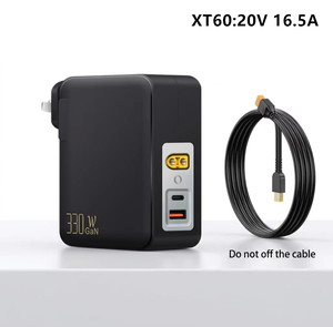 Adaptateur secteur de remplacement d'origine, type C, USB PD, alimentation à charge rapide GAN, 300 W, 20 V, 16,5 A, <span class=keywords><strong>chargeur</strong></span> pour ordinateur portable <span class=keywords><strong>Lenovo</strong></span> Y9000p - Product Image 1