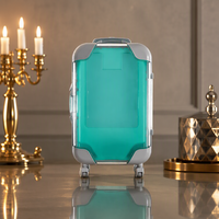 Boîte d'emballage mini-valise personnalisée de haute qualité avec logo pour gloss à lèvres, faux cils en vison épais faits à la main, style naturel, avec faible MOQ
