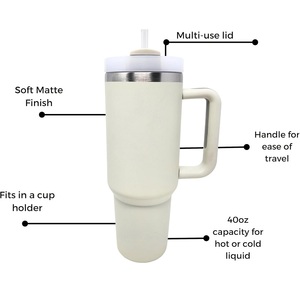 Sản Phẩm Mới 2024 Tùy Chỉnh Stanleies Cup 40Oz Với Xử Lý Cách Điện Termos Cốc Du Lịch Cốc Với Rơm Và Nắp Cho Quà Tặng - Product Image 3