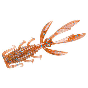 Señuelo de camarón de 68 mm, cebo blando para pesca de fondo, señuelo para lubina, Texas Rig, pesca en zonas de raíces - Product Image 5