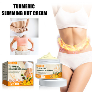 Corpo rassodante lenitivo dimagrante grasso bruciare la rimozione della Cellulite <span class=keywords><strong>crema</strong></span> calda curcuma - Product Image 2