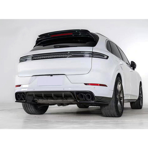 Protector de Parachoques Trasero de Fibra de Carbono Tecat para Cayenne, Modificación y Mejora de Automóviles 2018-2023 - Product Image 6