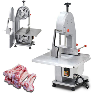 Nueva Máquina Cortadora de Carne Eléctrica de Acero Inoxidable de Grado Alimenticio, Semiautomática, con Grosor Ajustable, para Pescado Congelado, Carne y Huesos 1 - Product Image 2