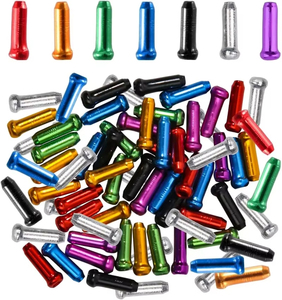 50 pièces alliage route VTT embouts de frein changement câble fin sertissages Durable vélo intérieur câble embouts - Product Image 1