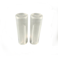 Commande en gros disponible : Tube en plastique PP personnalisé de 30 * 95 mm avec compartiment pour pilules, bonbons, petites pièces