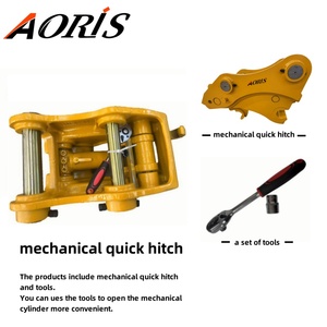 <span class=keywords><strong>1</strong></span> -- 4 tấn Mini Máy xúc cơ khí nhanh chóng Hitch đúc nhanh chóng Coupler nối với các công cụ - Product Image 4
