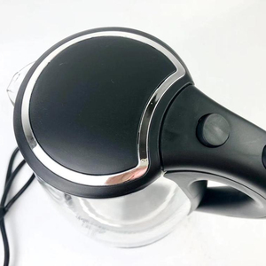 Blue Led Light 1.8l <strong>Electric</strong> Kettle Glass Water Kettle Mechanical Water Heating Plastic Lid Stained Glass Glass <strong>Tea</strong> <strong>Pot</strong> <strong>Electric</strong> - Product Image 3