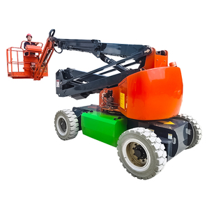 Élévateur à flèche articulée électrique jusqu'à 20m Élévateur à flèche télescopique remorquable hydraulique - Product Image 1