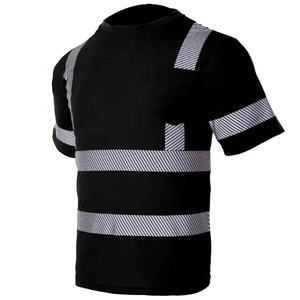 सेफ्टी क्लास 3 निर्माण कार्य, हाई स्लीव ब्लैक कलर वर्क सेफ्टी शर्ट - Product Image 6