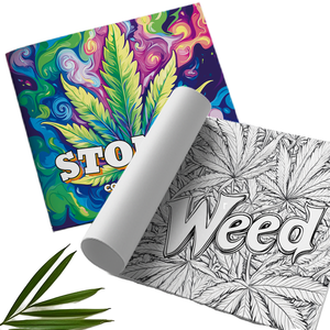 <span class=keywords><strong>Libro</strong></span> da Colorare Creativo con Design Psichedelico per Appassionati di Trippy Stoner Art, con Carta Stampata in Offset - Product Image 1