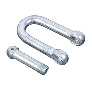 Manille en fer galvanisé Qingdao Dee avec axe à vis, taille métrique, pour élingues - Product Image 4