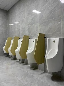 Système de cloisons de séparation pour toilettes publiques, <span class=keywords><strong>séparateur</strong></span> d'urinoirs robuste - Product Image 4