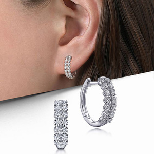 Orecchini Geometrici per Donne, Accessori per Orecchie Semplici e alla Moda per Uso Quotidiano - Product Image 2
