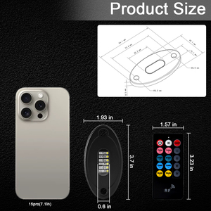 Kingshowstar ha aggiornato 24led RGBW Kit di luce Rock durevole di alta qualità per camion invia una richiesta per ottenere più sconti e regali - Product Image 4