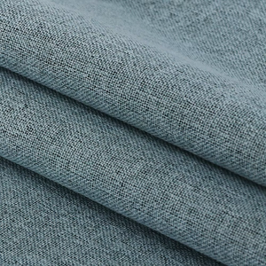 Cortinas con ojales con aislamiento térmico Cortinas de ventana de arpillera de lino texturizado primitivo 100% Cortinas opacas para la sala de estar - Product Image 4