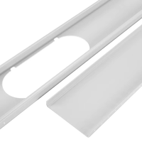 Nuevo Diseño de Alta Calidad, Deflector de Gas para Uso Doméstico de PVC y ABS, 55-160cm+, Interfaz de Boca Plana de 150mm+, Tubo de Escape de 2m, 3 Piezas