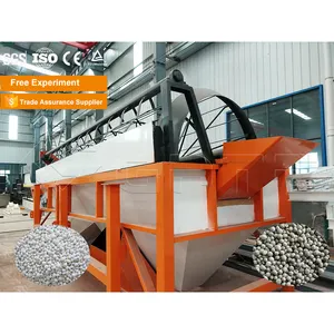Máquina de peneiramento de adubo rotativa industrial e móvel para grânulos de adubo