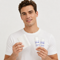 Bandage élastique en polyester respirant auto-adhésif stérile pour pansement médical et soutien des plaies, blanc Jiaxin