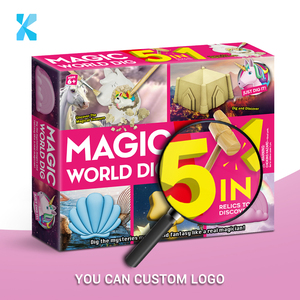 Bộ Dụng Cụ Đào Thế Giới Kỳ Diệu 5 Trong 1 Khám Phá Kho Báu Kỳ Lân <span class=keywords><strong>Mini</strong></span> Đồ Chơi Thiên Thần Nàng Tiên Cá - Product Image 2