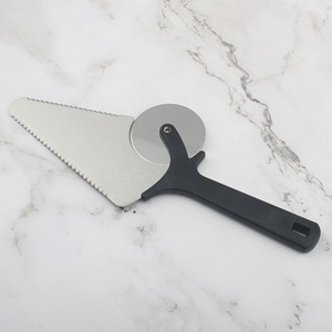 Espátula de <span class=keywords><strong>Pizza</strong></span> de acero inoxidable, cortador de pala de <span class=keywords><strong>Pizza</strong></span>, rueda, servidor de Pie, superventas - Product Image 4