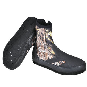 Scarponi da pesca impermeabili da 5mm in <span class=keywords><strong>gomma</strong></span> Neoprene da uomo <span class=keywords><strong>scarpe</strong></span> da ghiaccio con mosca da ponte <span class=keywords><strong>per</strong></span> la caccia alla pioggia <span class=keywords><strong>per</strong></span> immersioni con la roccia, peso leggero del fiume - Product Image 2