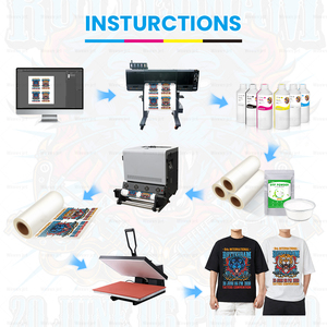 없음 막히면 헤드 1000ml XP600 I3200 프리미엄 DTF 잉크 500ml DTF 잉크 세트 용 DTF 화이트 잉크 - Product Image 2