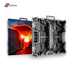 Açık su geçirmez tam renkli yüksek çözünürlüklü <span class=keywords><strong>LED</strong></span> kiralık ekran ekran perakende mağaza kullanımı için hızlı kurulum Video duvar <span class=keywords><strong>IP65</strong></span> anma - Product Image 2