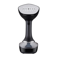 Fer à vapeur électrique 1500W, grande capacité 400ml, chauffe rapide, avec panneau en acier inoxydable, cordon de 1,6m pour usage domestique