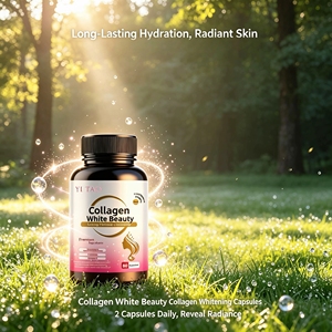 Cápsulas Blanqueadoras de Colágeno con Vitamina C + Vitamina E – Ayudan a Combatir el Envejecimiento y Reparar la Piel, Reducen la Deposición de Pigmentación - Product Image 5