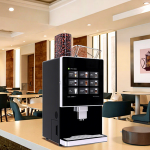 Fresh Ground Office Coffee <strong>Vending</strong> <strong>Machine</strong> with Multiple Flavors QR <strong>Code</strong> Payment System Hot <strong>Vending</strong> <strong>Machine</strong> - Product Image 1
