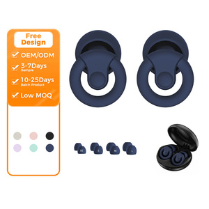 Tapones para los Oídos con Logotipo Personalizable, de Silicona, 4 Tamaños, Protección Auditiva, Reducción de Ruido, Insonorización, para Dormir - Product Image 2