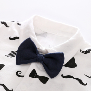 2019 verano algodón de manga <span class=keywords><strong>corta</strong></span> Niño recién nacido traje de una pieza ropa de fiesta de cumpleaños mono de bebé - Product Image 3