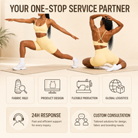Ensemble de yoga 2 pièces personnalisé pour femme : Soutien-gorge de sport dos croisé et short cycliste taille haute – Tenue de sport et fitness – Fournisseur en gros
