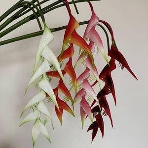 Fleur artificielle d'oiseau de paradis Jinxi 30cm-100cm en caoutchouc souple, décoration de mariage, accessoires pour la maison - Product Image 3