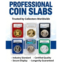 Boîtier de protection de sécurité pour pièces de monnaie PCGS Gold Shield avec NFC anti-contrefaçon