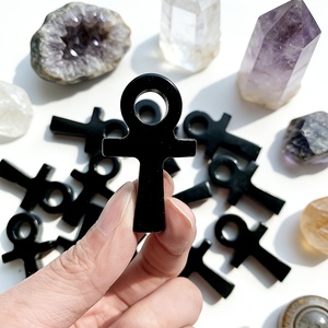 ขายส่งงานแกะสลักออบซิเดียนอังก้าคุณภาพสูง ดีไซน์ไม่ซ้ำใคร ของตกแต่งโต๊ะทำงาน ของขวัญเทศกาลสุดเก๋ สำหรับบ้านและออฟฟิศ - Product Image 4