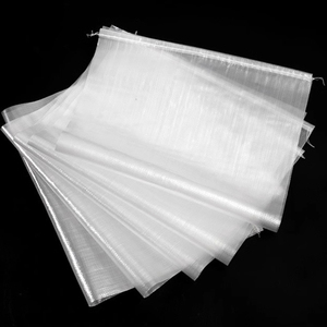 Sac tissé en PP transparent, couleur naturelle, pour bois de chauffage, sacs cousus, utilisés pour la farine et les aliments pour animaux - Product Image 2